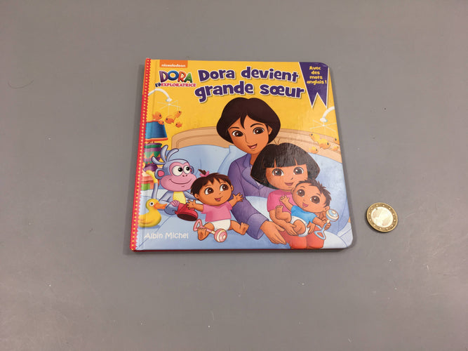 Dora devient grande soeur, moins cher chez Petit Kiwi