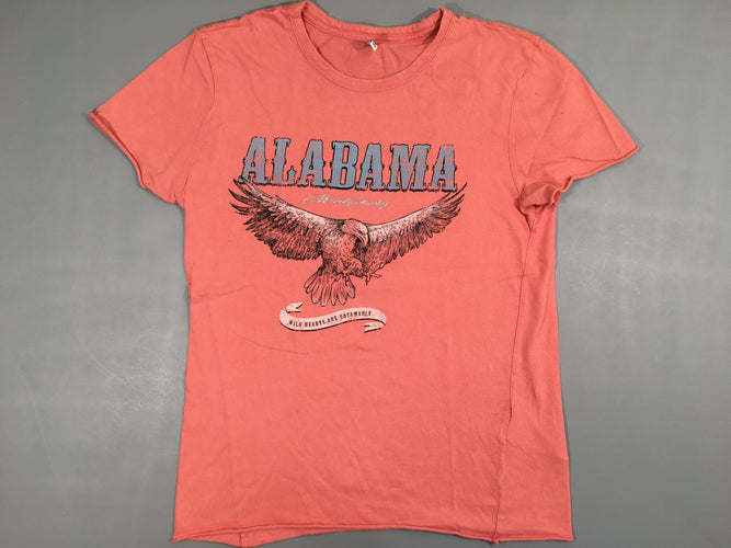 T-shirt m.c vieux rose Alabama-Petites taches maches gauche XS, moins cher chez Petit Kiwi