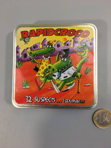 Jeu de cartes RAPIDCROCO + 6a, moins cher chez Petit Kiwi