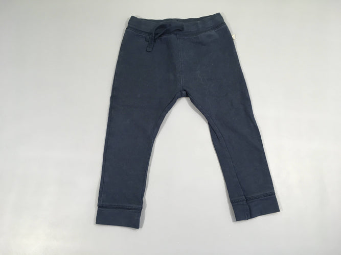 Pantalon molleton bleu marine, moins cher chez Petit Kiwi