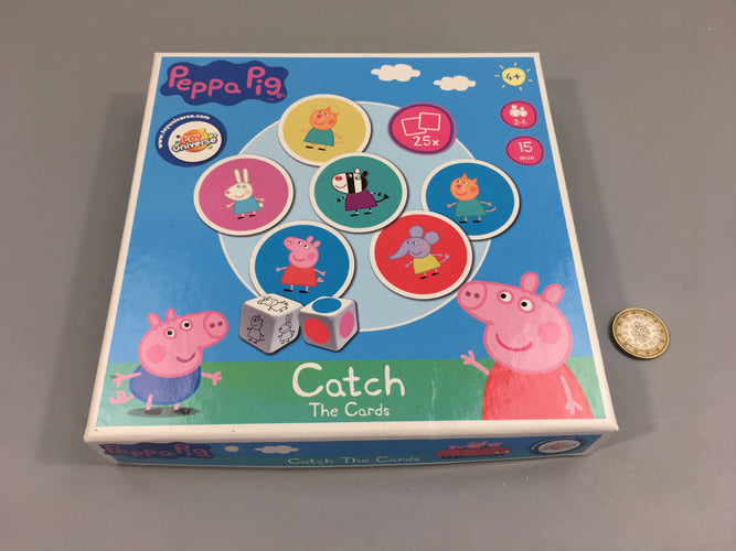 Peppa Pig Catch the cards-Complet, moins cher chez Petit Kiwi