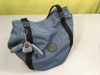 Sac fourre-tout taille moyenne bleu gris