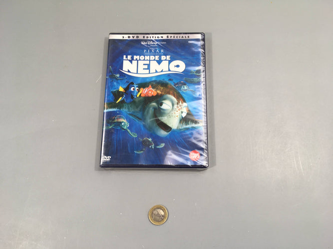 NEUF Sous blister - DVD le monde de Nemo, moins cher chez Petit Kiwi