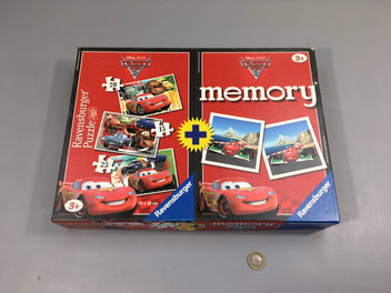 Puzzle et mémor.y Cars + 3a