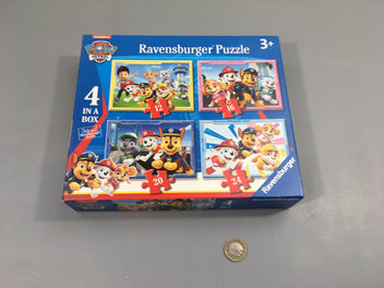 4 puzzles Paw Patrol +3a - complet