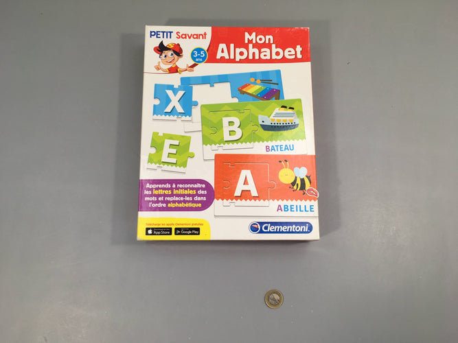 Mon alphabet - petit savant 3 à 5a, moins cher chez Petit Kiwi