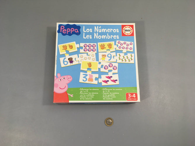 Les nombres Peppa Pig, 3-4a, moins cher chez Petit Kiwi