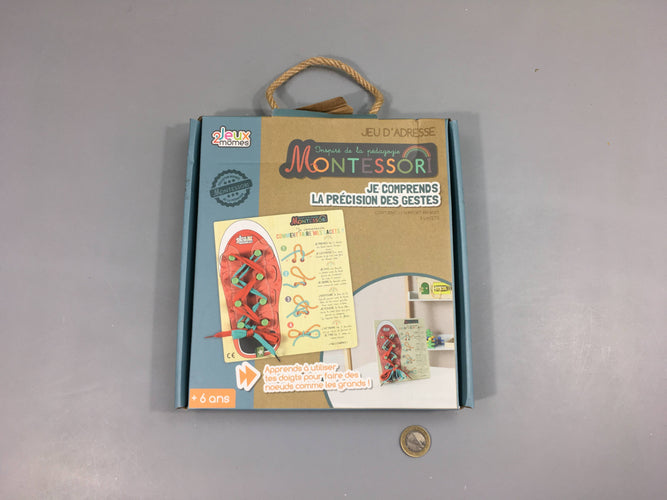 Je comprends comment faire mes lacets Montessori +6a, moins cher chez Petit Kiwi