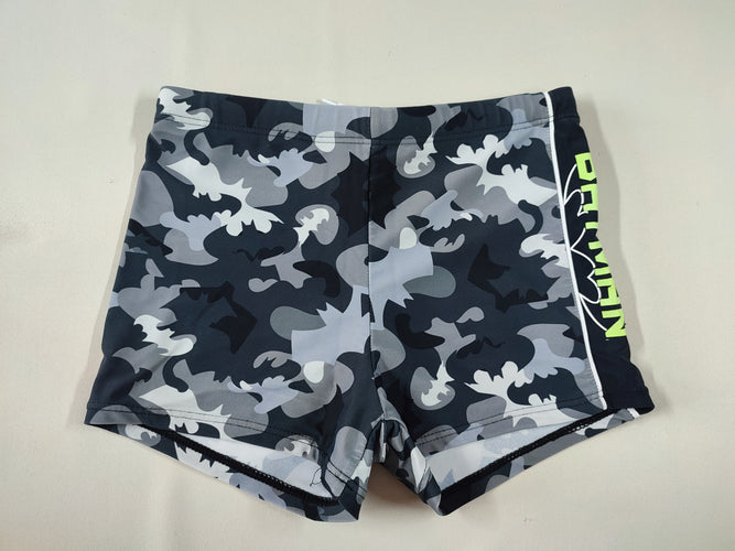 Maillot boxer imprimé camouflage gris "Batman", moins cher chez Petit Kiwi