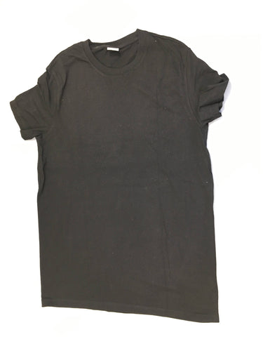 T-shirt m.c noir, taille M, moins cher chez Petit Kiwi