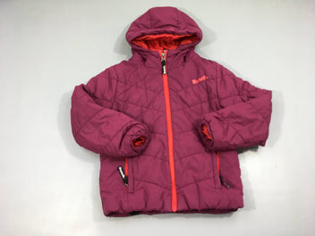 Veste zippée mauve à capuche Bench