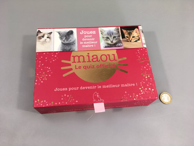 Complet Miaou le quiz officiel, moins cher chez Petit Kiwi