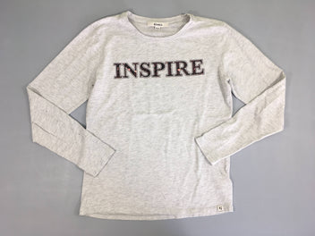 T-shirt m.l gris flammé Inspire
