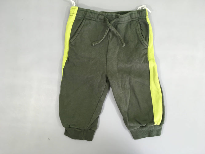 Pantalon de training vert bandes latérales 28, moins cher chez Petit Kiwi