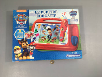 Complet Le pupitre éducatif Pat' patrouille, 4-6ans, quelques feuilles un peu pliées