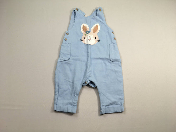 Salopette denim lapin, moins cher chez Petit Kiwi