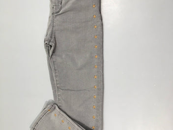 Jeans gris étoiles