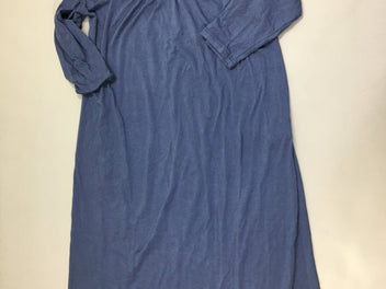 Robe m.l jersey bleu