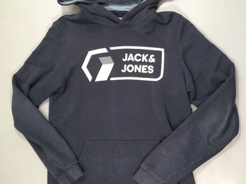 Sweat à capuche bleu foncé Jack&jones