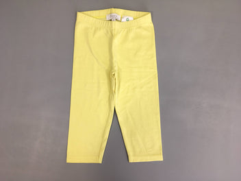 Legging court jaune