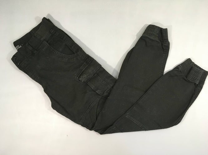 Pantalon cargo noir terranova, taille 42, moins cher chez Petit Kiwi