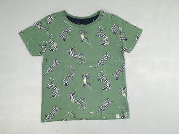 T-shirt m.c vert cameléons