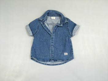 Chemise m.c en jean