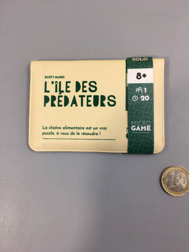 Microgame L'île des prédateurs +8a, moins cher chez Petit Kiwi