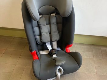 Siège-auto Isofix Advansafix III SICT groupe 1/2/3 gris  9-36kg + Housse de prote.ction bleu clair