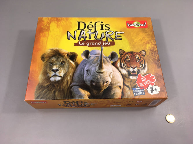 Défis nature, le grand jeu, +7a Bioviva, moins cher chez Petit Kiwi