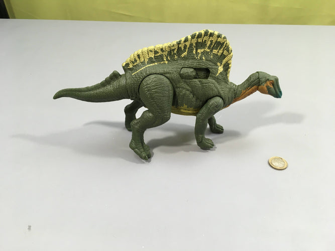 Jurassic World Dinosaure Ouranosaurus articulé avec sons d´attaque et de rugissement, moins cher chez Petit Kiwi