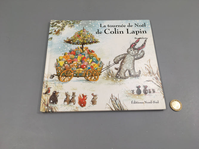 La tournée de Noël de Colin lapin, moins cher chez Petit Kiwi