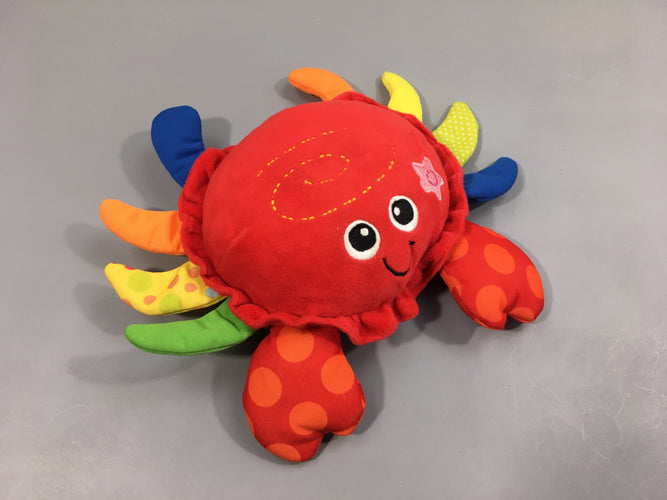 Mon crabe se balade Bloomy https://www.lagranderecre.fr/jouets-d-eveil-et-peluches/peluches/peluches-electroniques-interactives/mon-crabe-se-balade.hT-shirt m.l, moins cher chez Petit Kiwi