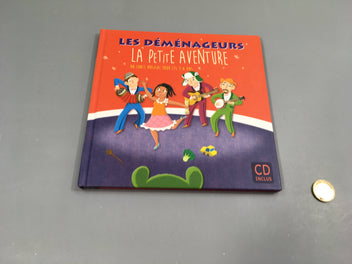 Les déménageurs la petite aventure, un conte musical pour les 3-8ans + CD