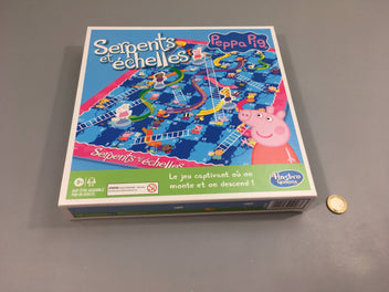 Complet serpents et échelles Peppa Pig, 3+