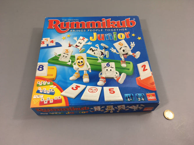 Complet Rummikub junior, 4+, moins cher chez Petit Kiwi