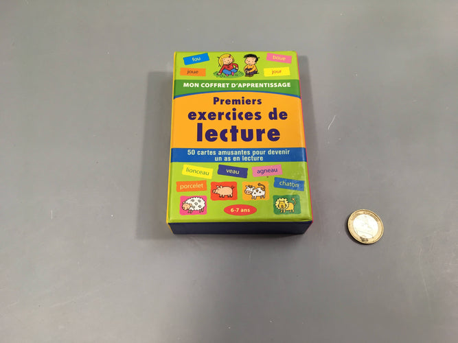 Premiers exercices de lecture 6-7a Complet, moins cher chez Petit Kiwi