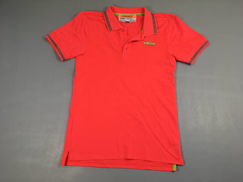 Polo m.c corail néon Vngn-Petites taches sur manche G