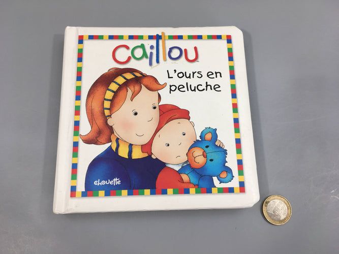 Caillou l'ours en peluche, moins cher chez Petit Kiwi