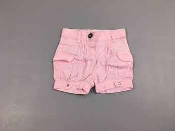 Short rose strass