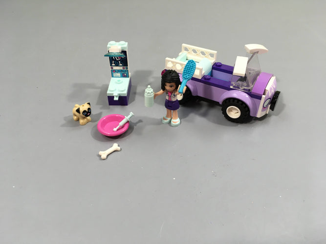 Complet Lego friends 41360 La clinique vétérinaire mobile d'Emma, moins cher chez Petit Kiwi