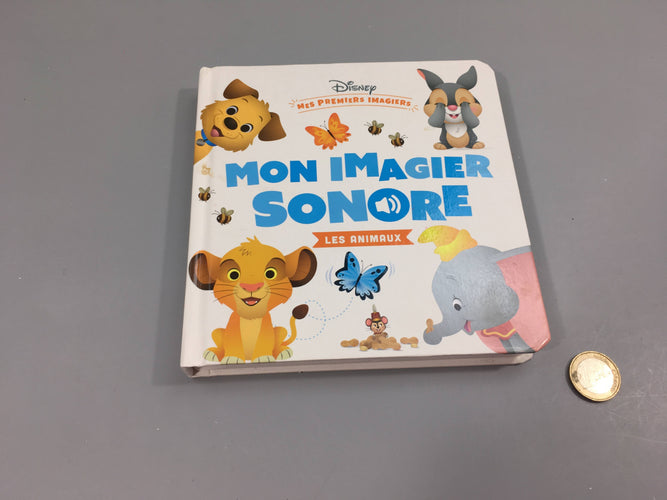 Mes premiers imagiers, mon imagier sonore les animaux, moins cher chez Petit Kiwi