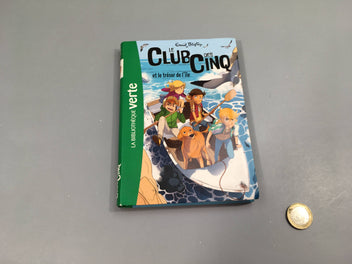 Club des cinq-Et le trésor de l'île 8-12a-La bibliothèque verte