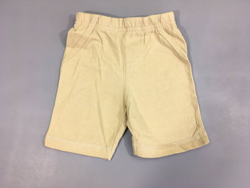 Bermuda jersey beige/jaune