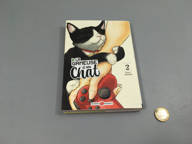 2-La gameuse et son chat, moins cher chez Petit Kiwi