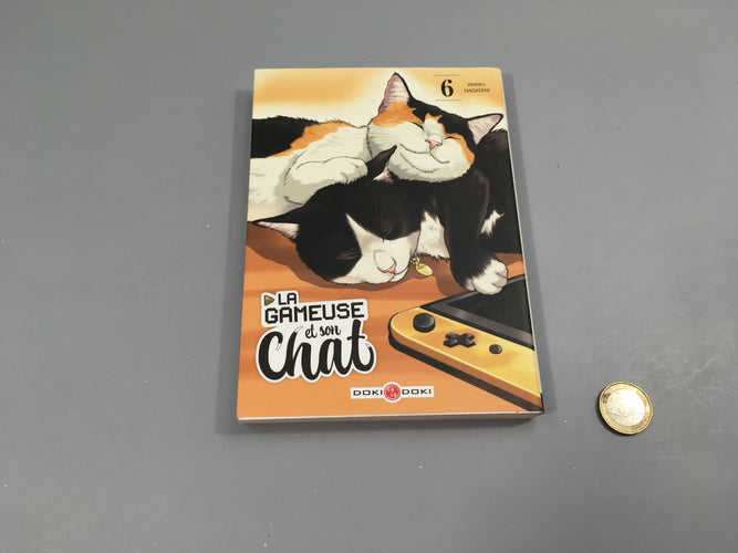 6-La gameuse et son chat, moins cher chez Petit Kiwi