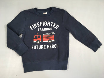 Sweat bleu foncé Firefighter