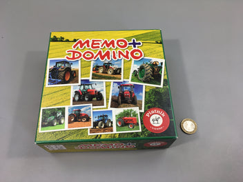 Memo  + Domino Tracteurs+4a -Manque la règle du jeu