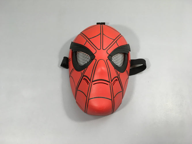 Masque Spiderman-Bouche et yeux bougent avec le menton, moins cher chez Petit Kiwi