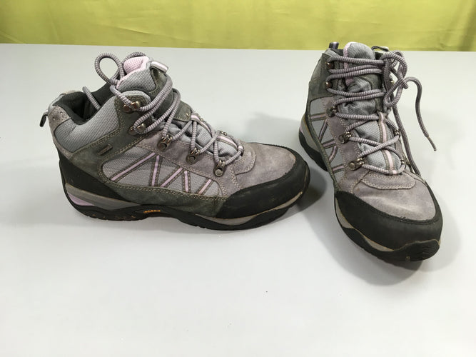 Mountain Warehouse-Chaussures de randonnées imperméable gris-lilas Isogrip (Valeur neuf-149,99 €), moins cher chez Petit Kiwi